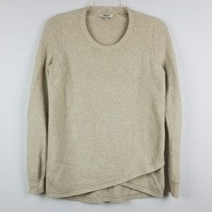 Madewell Feature Pullover Crewneck Cross Sweater